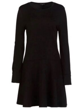 💞 New Women’s Small Black Max & Ash Ponte Dress